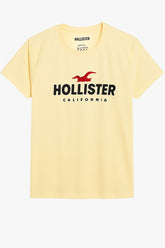 Men’s yellow hollister Tee